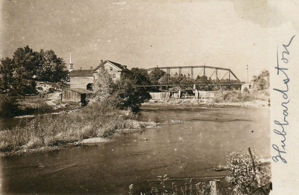 Hubbardston  - Old Postcard Photo (newer photo)